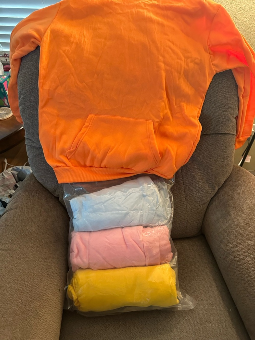Bright 4 pack  Pullover Hoodie - Vibrant